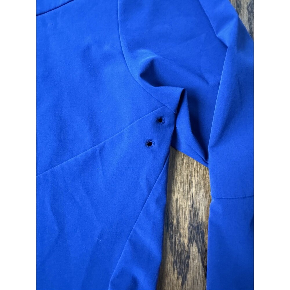 Nike Windbreaker Jacket Navy Blue Size Small Zip Up Long Sleeve Lightweight - Picture 4 of 8